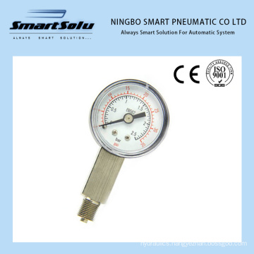 China Cheap 0-2.5bar Steel Case General Standard Pressure Gauge